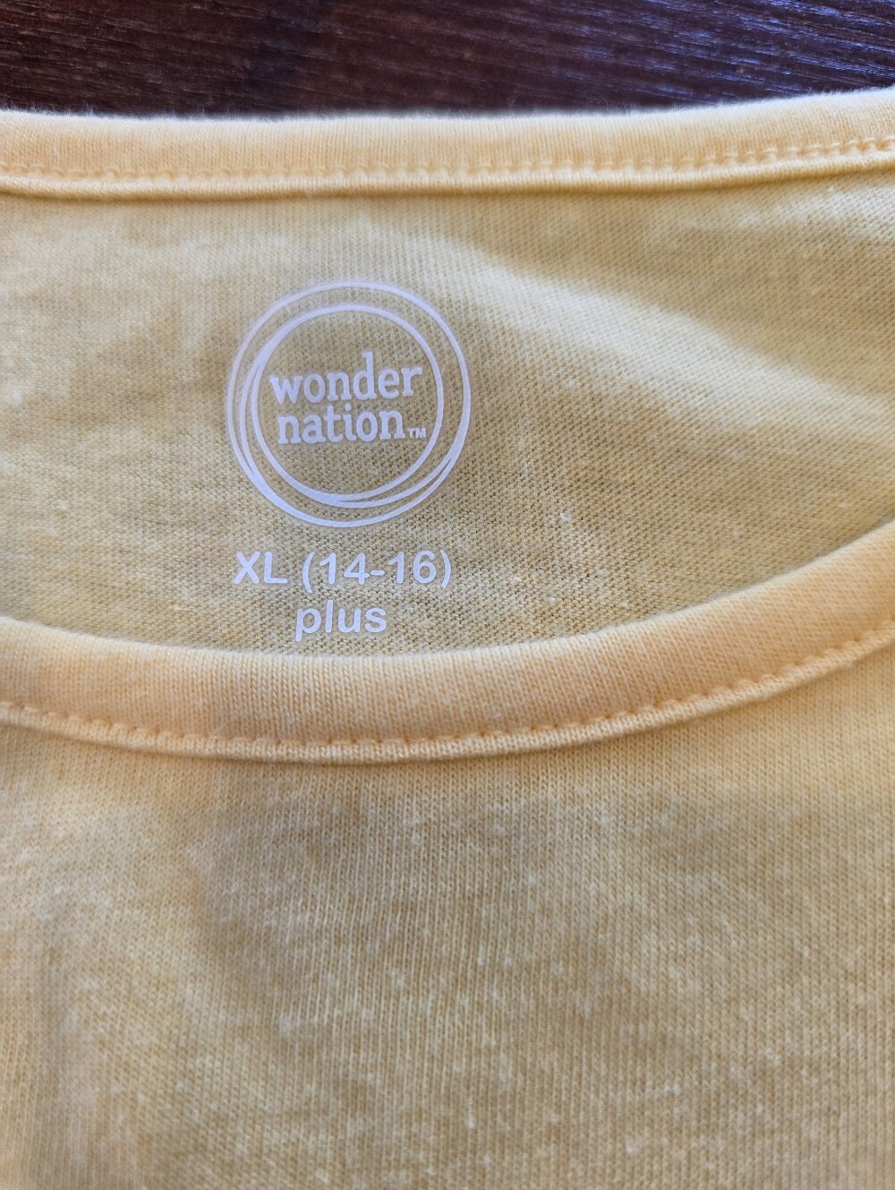 Wonder Nation Girls XL 14-16 PLUS Lot Of 4 Eyelet Short Sleeve Tops - Picture 4 of 7